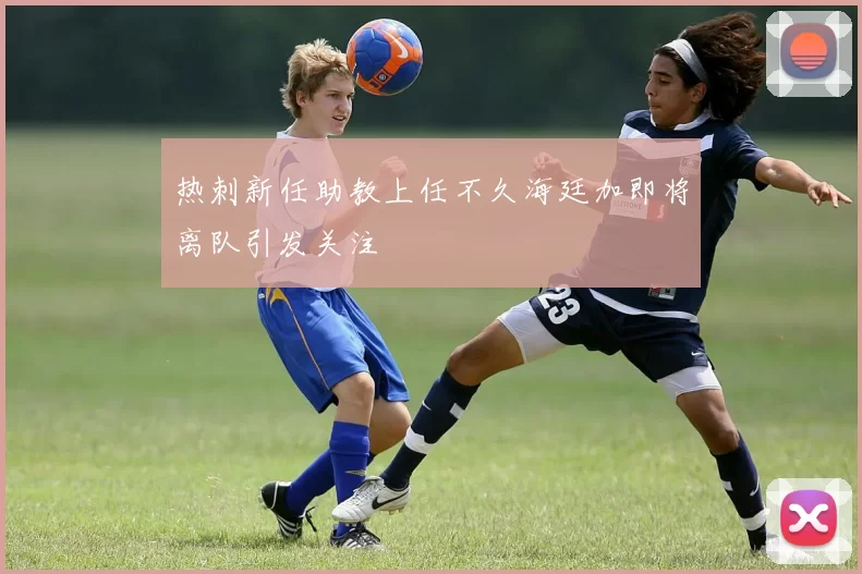 热刺新任助教上任不久海廷加即将离队引发关注